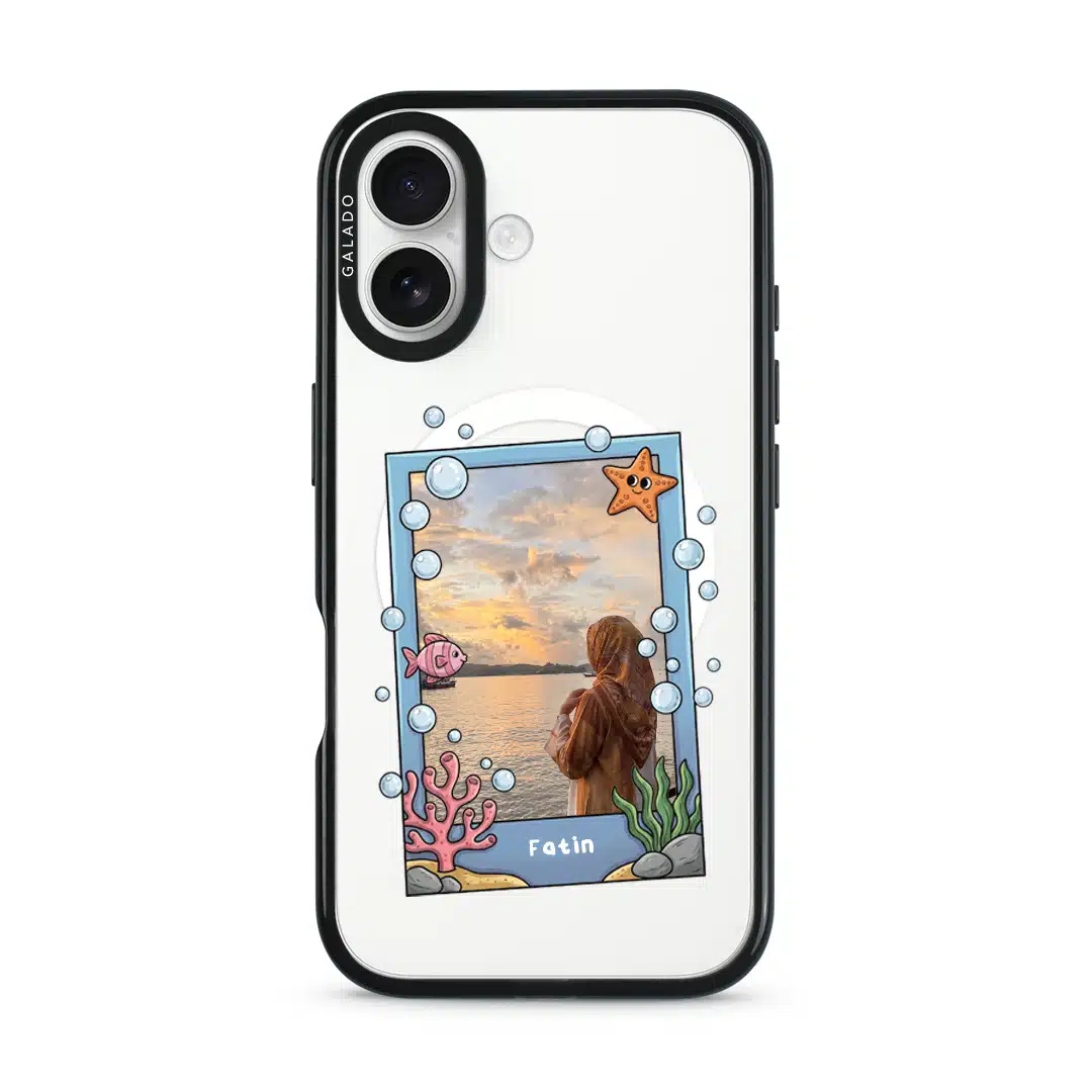 Coral Frame - Custom Picture phone case — GALADO Under The Sea collection