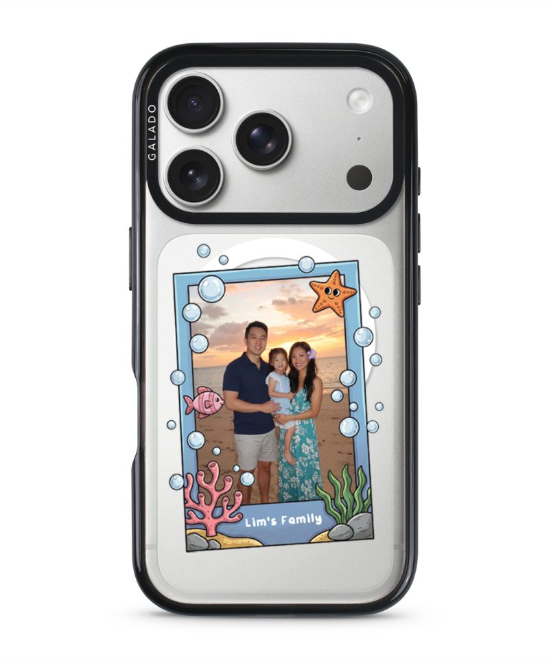 Coral Frame - Custom Picture phone case — GALADO Under The Sea collection