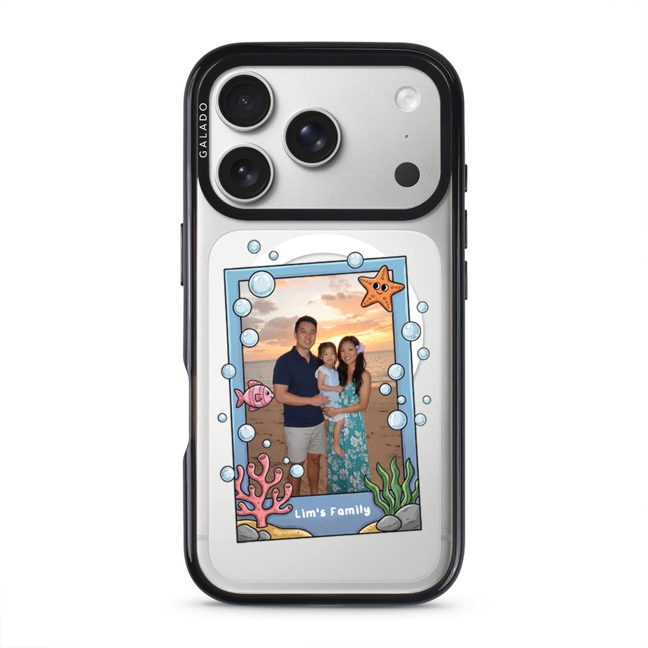 Coral Frame - Custom Picture phone case — GALADO Under The Sea collection
