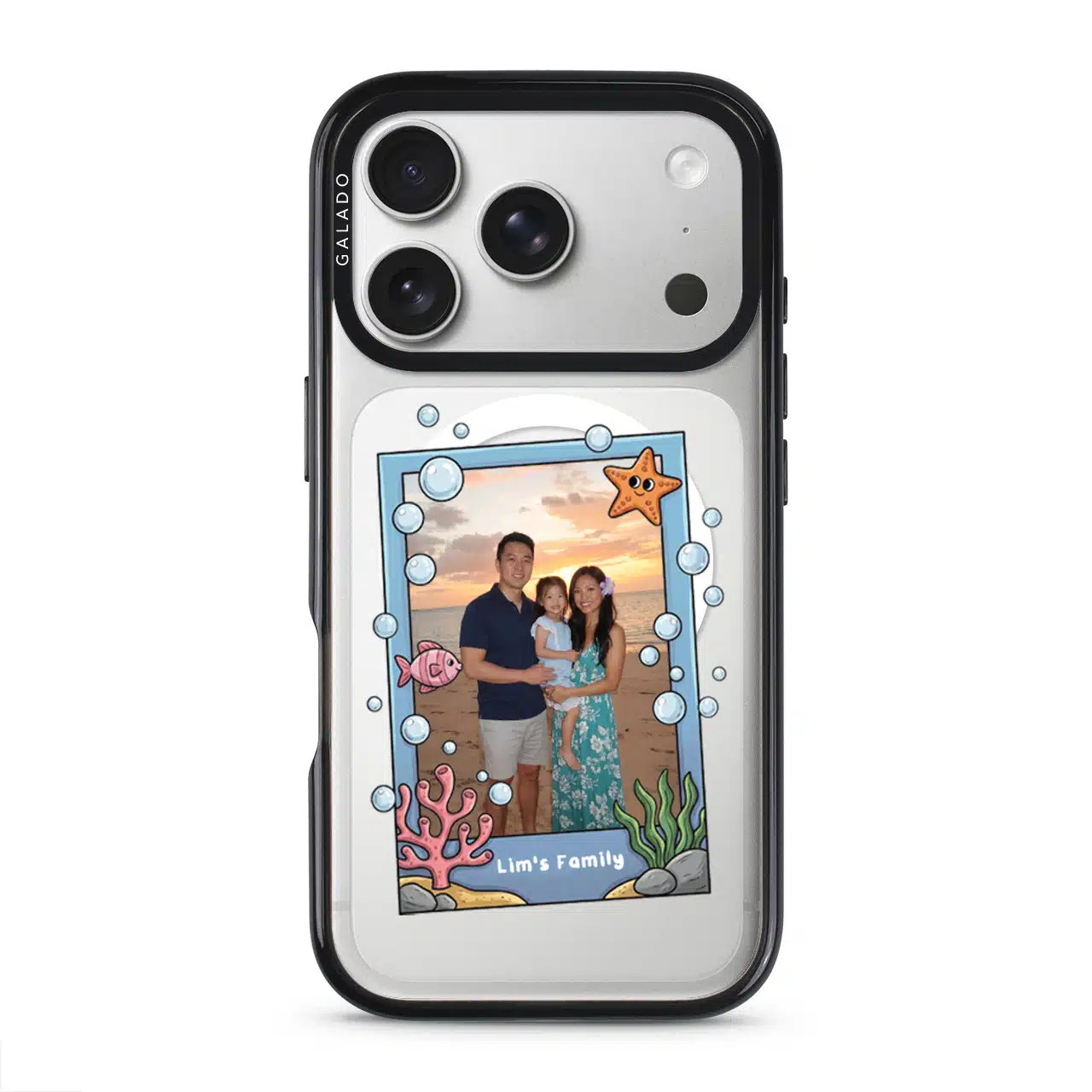 Coral Frame - Custom Picture phone case — GALADO Under The Sea collection