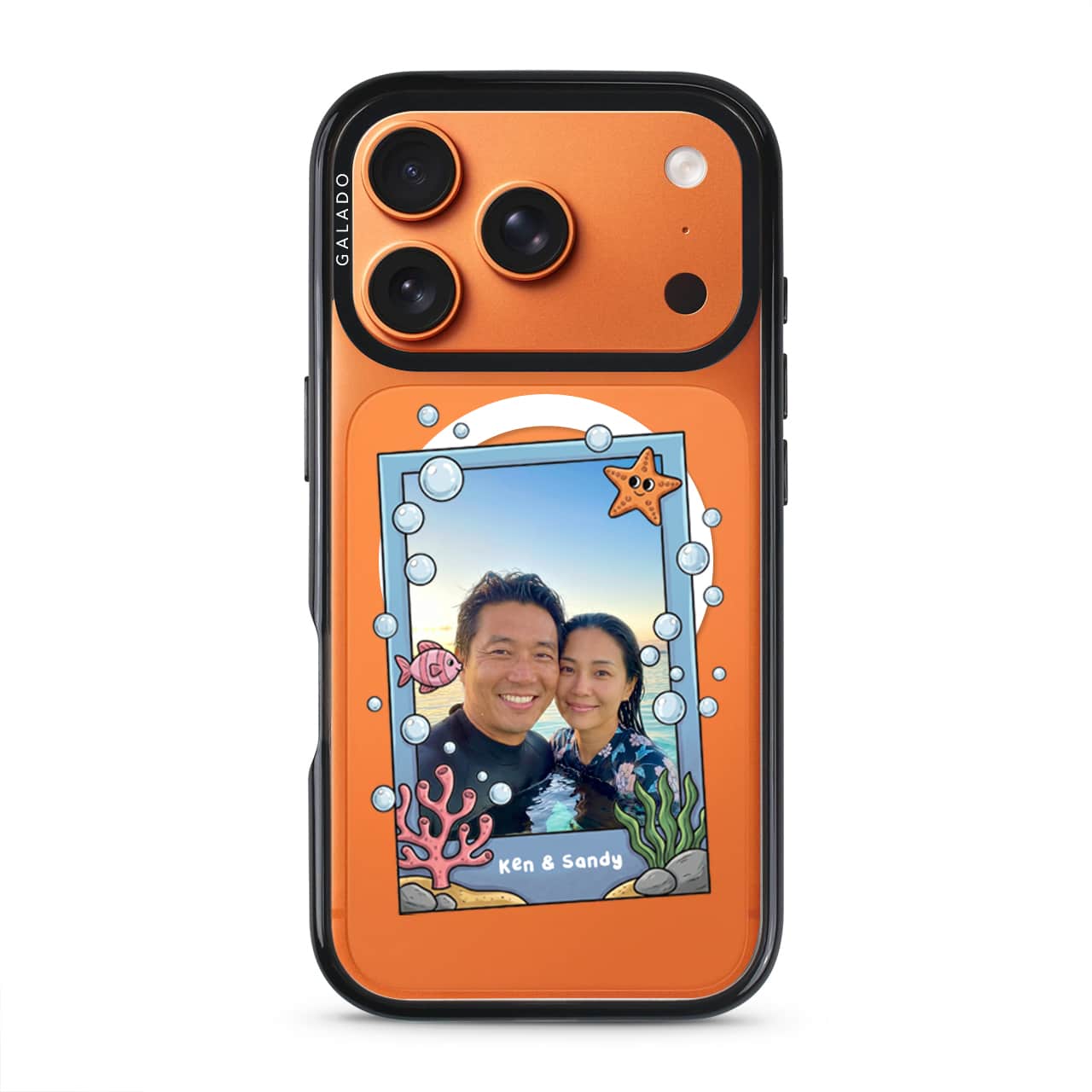 Coral Frame - Custom Picture phone case — GALADO Under The Sea collection