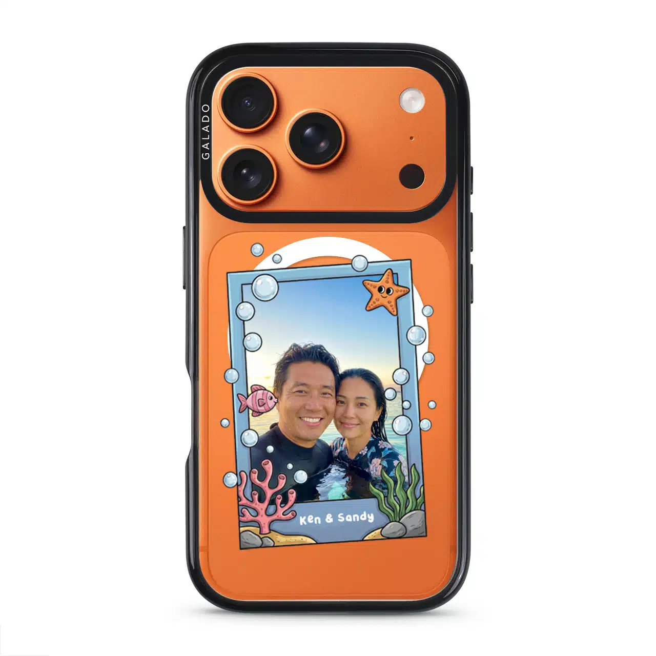 Coral Frame - Custom Picture phone case — GALADO Under The Sea collection