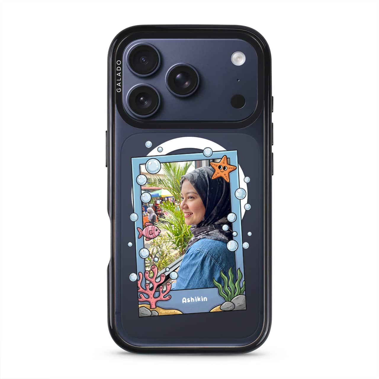 Coral Frame - Custom Picture phone case — GALADO Under The Sea collection