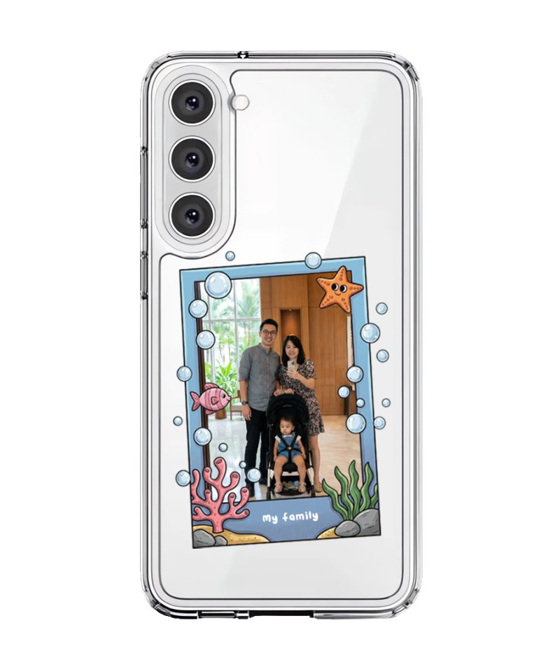 Coral Frame - Custom Picture phone case — GALADO Under The Sea collection