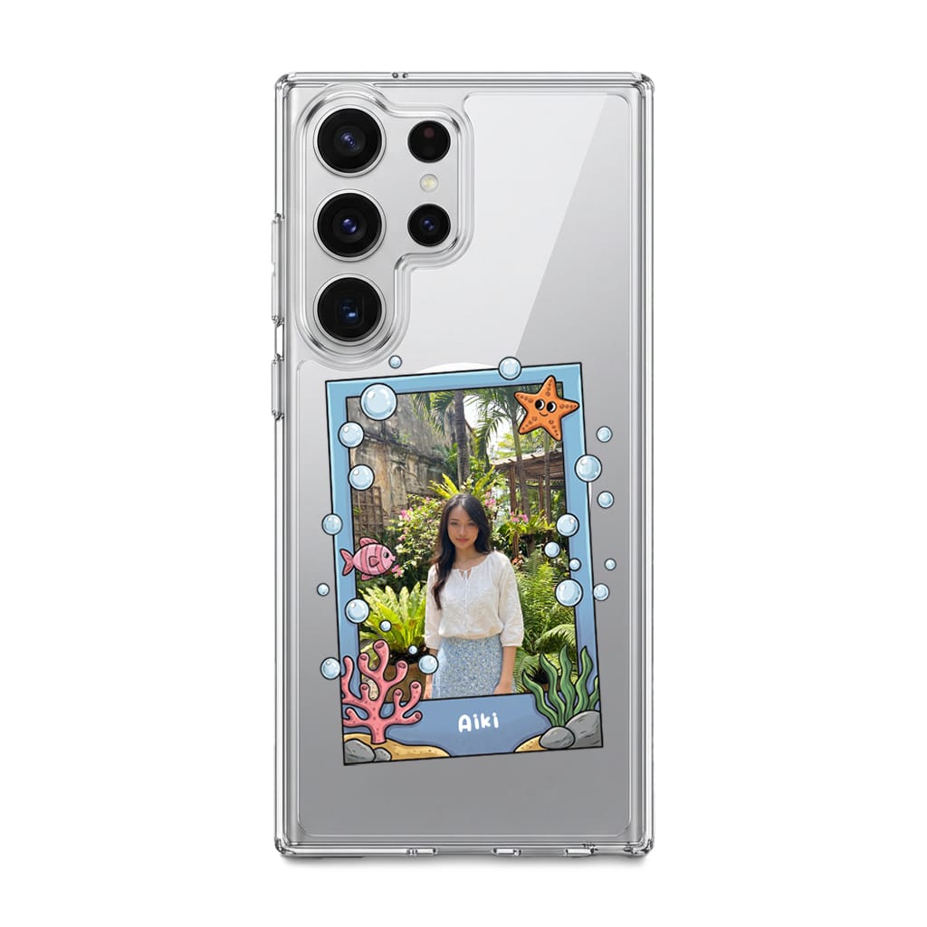 Coral Frame - Custom Picture phone case — GALADO Under The Sea collection