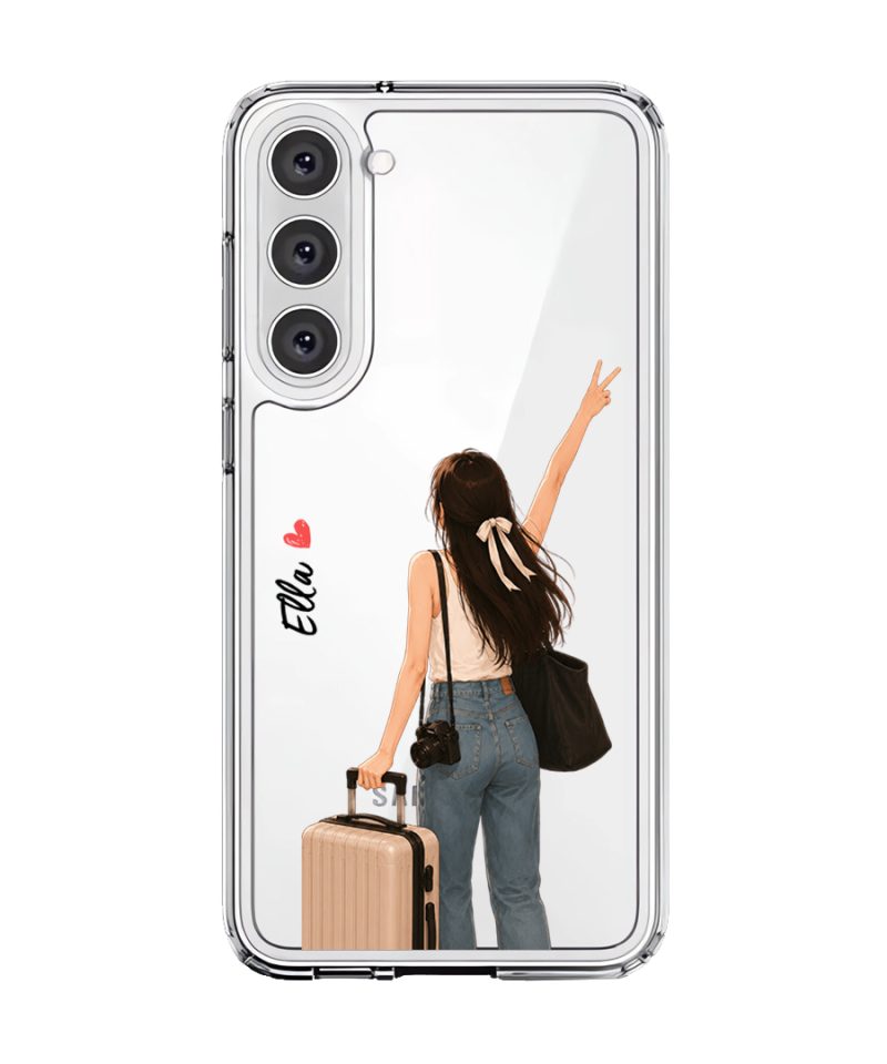 Wander With Me phone case — Samsung Galaxy clear case | The Independent Collection by GALADO