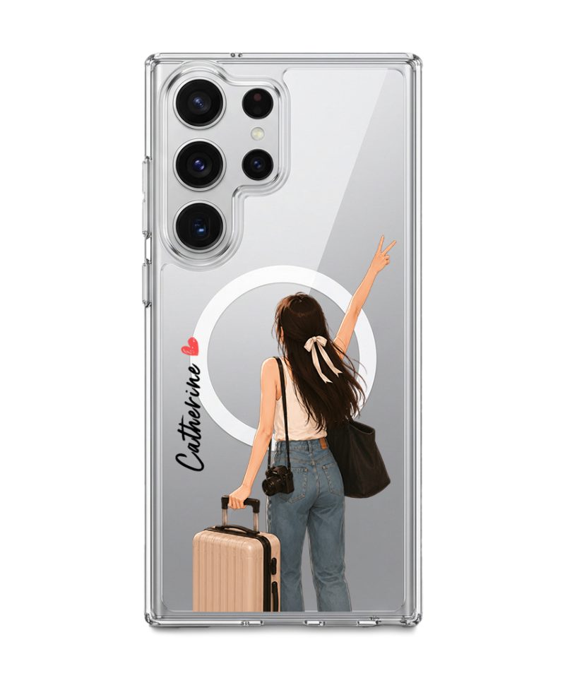 Wander With Me phone case — Samsung Galaxy clear case | The Independent Collection by GALADO