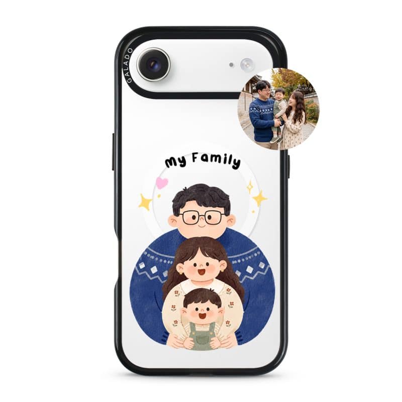 Embrace Us - Custom Drawing custom family drawing phone case, GALADO