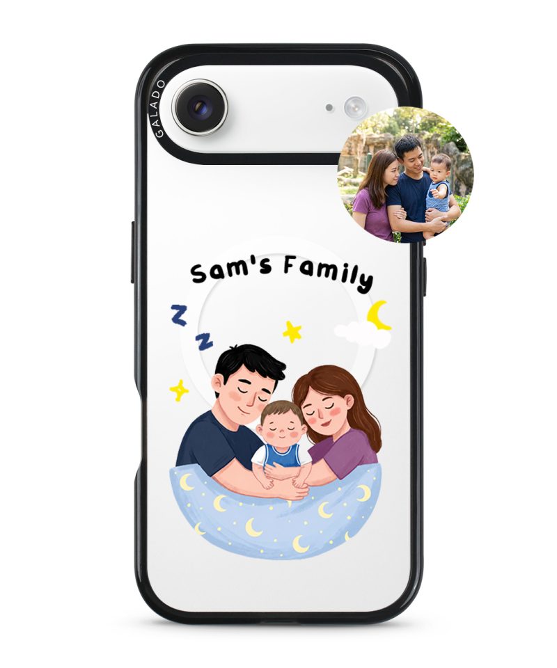 Cozy Us - Custom Drawing custom family drawing phone case, GALADO
