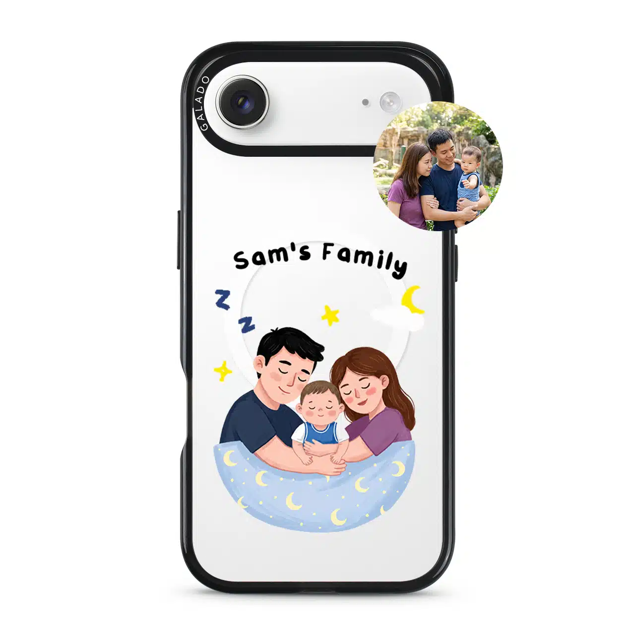 Cozy Us - Custom Drawing custom family drawing phone case, GALADO