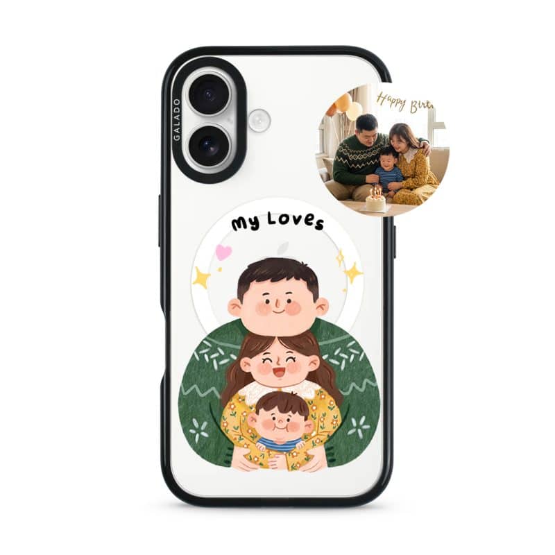 Embrace Us - Custom Drawing custom family drawing phone case, GALADO