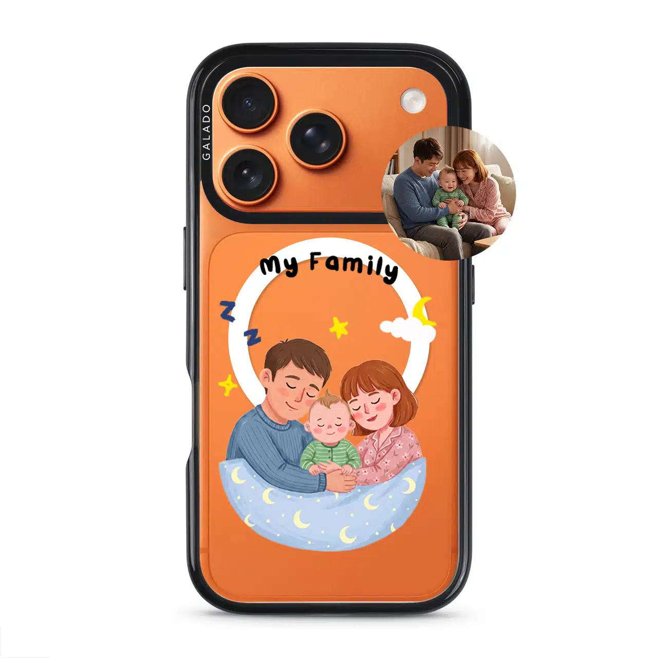 Cozy Us - Custom Drawing custom family drawing phone case, GALADO