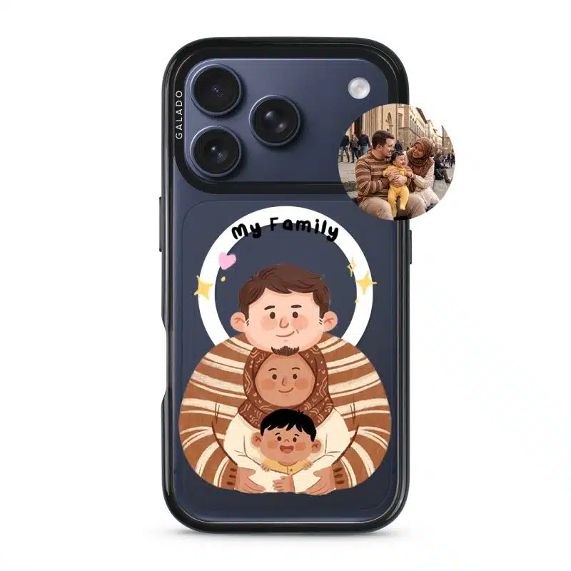 Embrace Us - Custom Drawing custom family drawing phone case, GALADO
