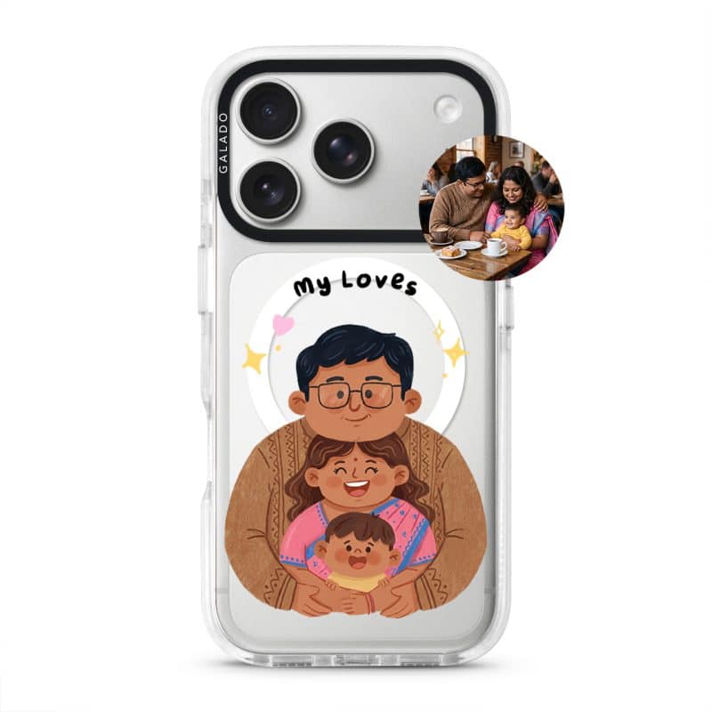 Embrace Us - Custom Drawing custom family drawing phone case, GALADO