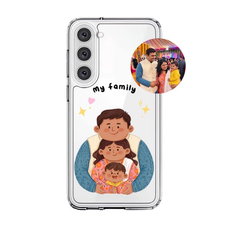 Embrace Us - Custom Drawing custom family drawing phone case, GALADO