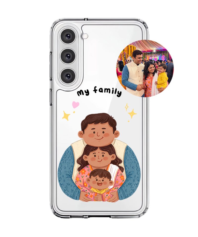 Embrace Us - Custom Drawing custom family drawing phone case, GALADO