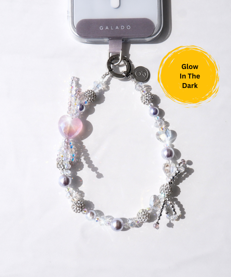 Lucent Heart Phone Charm