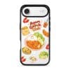 Design your own phone case: Ayam Gepuk Club food sticker design on a clear GALADO case