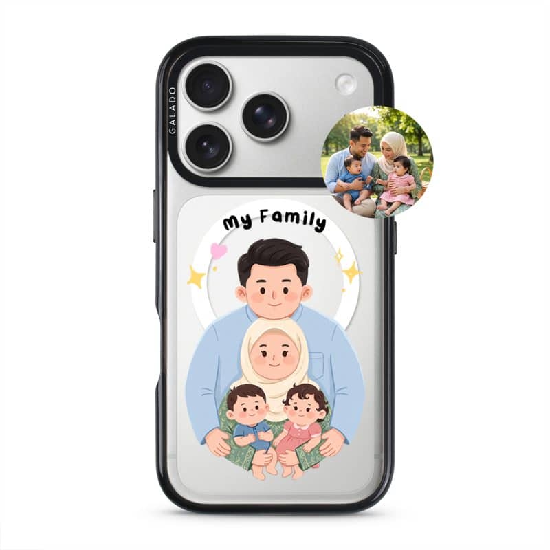 Embrace Us - Custom Drawing custom family drawing phone case, GALADO