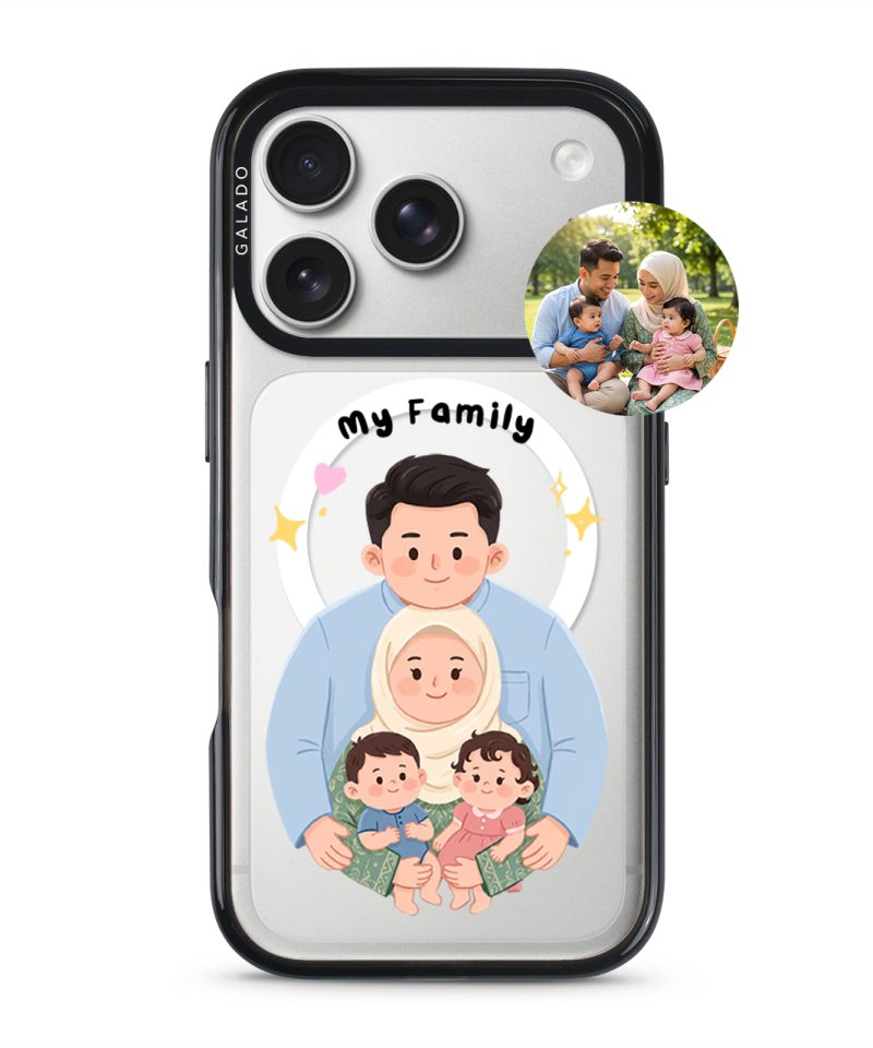 Embrace Us - Custom Drawing custom family drawing phone case, GALADO