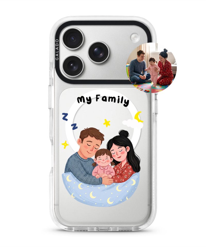 Cozy Us - Custom Drawing custom family drawing phone case, GALADO