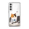Meowffice AI Meow office-cat phone case, add your own text (view 8)