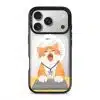 Meowffice Keyboard Nap Cat office-cat phone case, add your own text (view 1)
