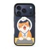 Meowffice Keyboard Nap Cat office-cat phone case, add your own text (view 3)