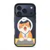 Meowffice Keyboard Nap Cat office-cat phone case, add your own text (view 3)