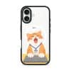 Meowffice Keyboard Nap Cat office-cat phone case, add your own text (view 5)