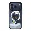 Meowffice Mentally OOO office-cat phone case, add your own text (view 3)