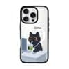 Meowffice Mentally OOO office-cat phone case, add your own text (view 6)