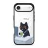 Meowffice Mentally OOO office-cat phone case, add your own text (view 7)