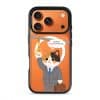 Meowffice Rush Hour Cat office-cat phone case, add your own text (view 4)