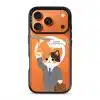 Meowffice Rush Hour Cat office-cat phone case, add your own text (view 4)