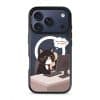 Meowffice Sure Boss Cat office-cat phone case, add your own text (view 3)