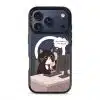 Meowffice Sure Boss Cat office-cat phone case, add your own text (view 3)