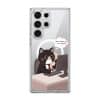 Meowffice Sure Boss Cat office-cat phone case, add your own text (view 9)