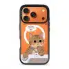 Meowffice Tomorrow MC Cat office-cat phone case, add your own text (view 4)