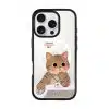 Meowffice Tomorrow MC Cat office-cat phone case, add your own text (view 6)