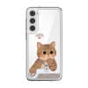 Meowffice Tomorrow MC Cat office-cat phone case, add your own text (view 8)