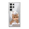 Meowffice Tomorrow MC Cat office-cat phone case, add your own text (view 9)