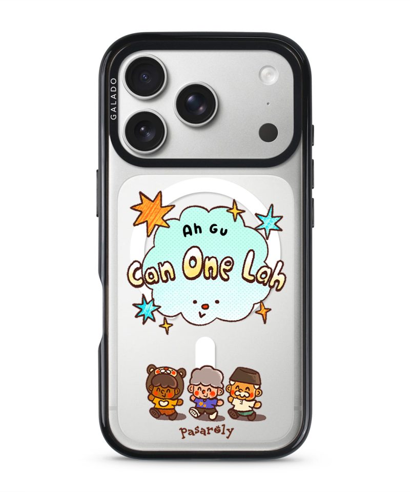 Pasaroly Can One Lah phone case by Fibiii Art Studio (view 1)