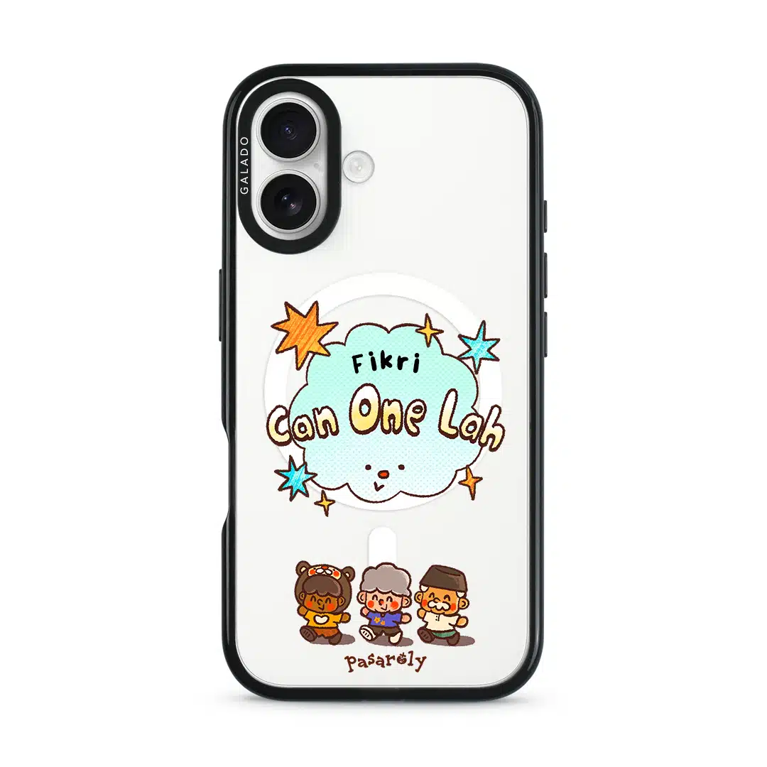 Pasaroly Can One Lah phone case by Fibiii Art Studio (view 5)