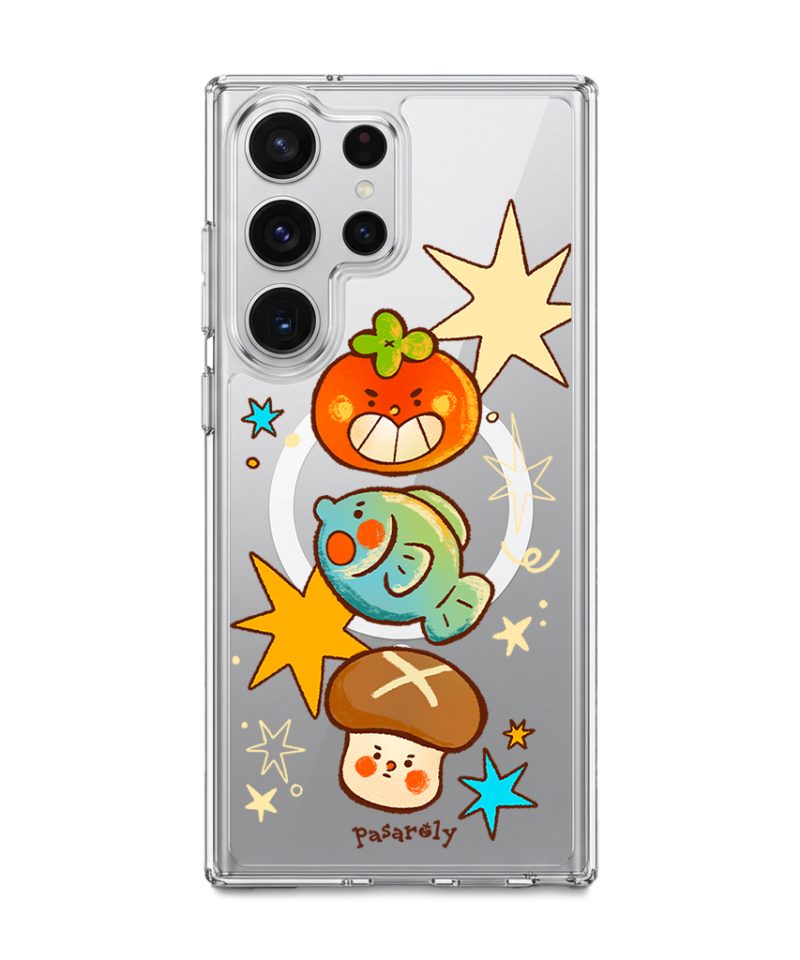 Pasaroly Lucky Catch phone case by Fibiii Art Studio (view 9)