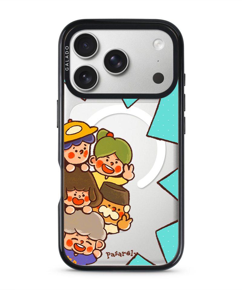 Pasaroly Pasaroly phone case by Fibiii Art Studio (view 1)