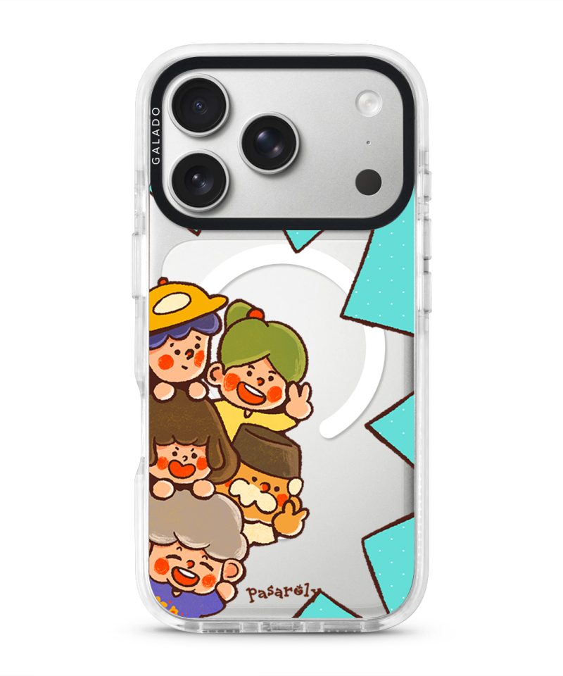 Pasaroly Pasaroly phone case by Fibiii Art Studio (view 2)