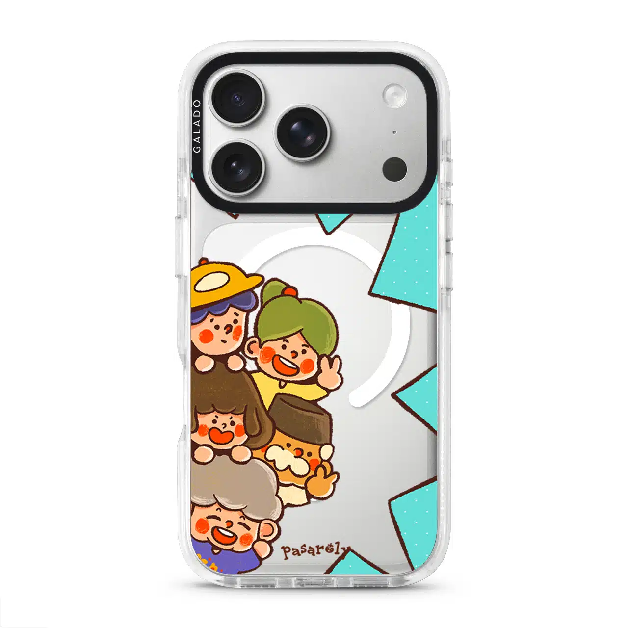 Pasaroly Pasaroly phone case by Fibiii Art Studio (view 2)