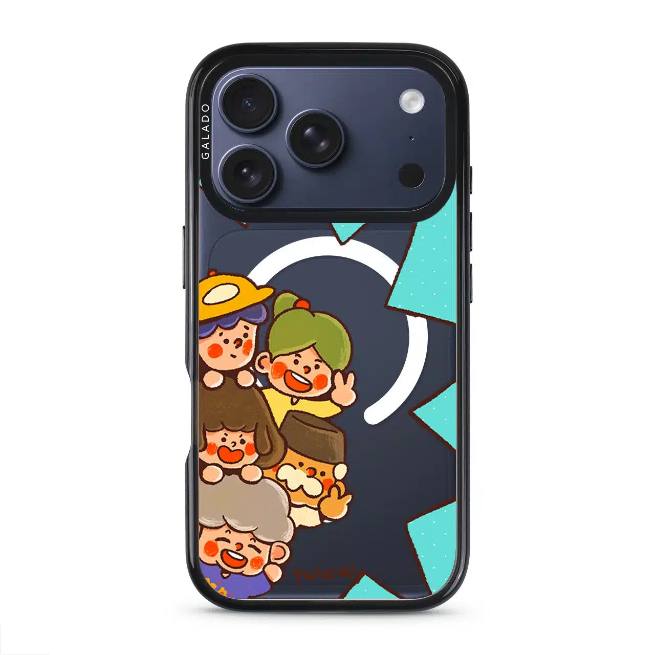 Pasaroly Pasaroly phone case by Fibiii Art Studio (view 3)