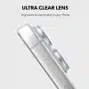 Ultra clear Clarity lens protector engineered to look invisible on an iPhone camera
